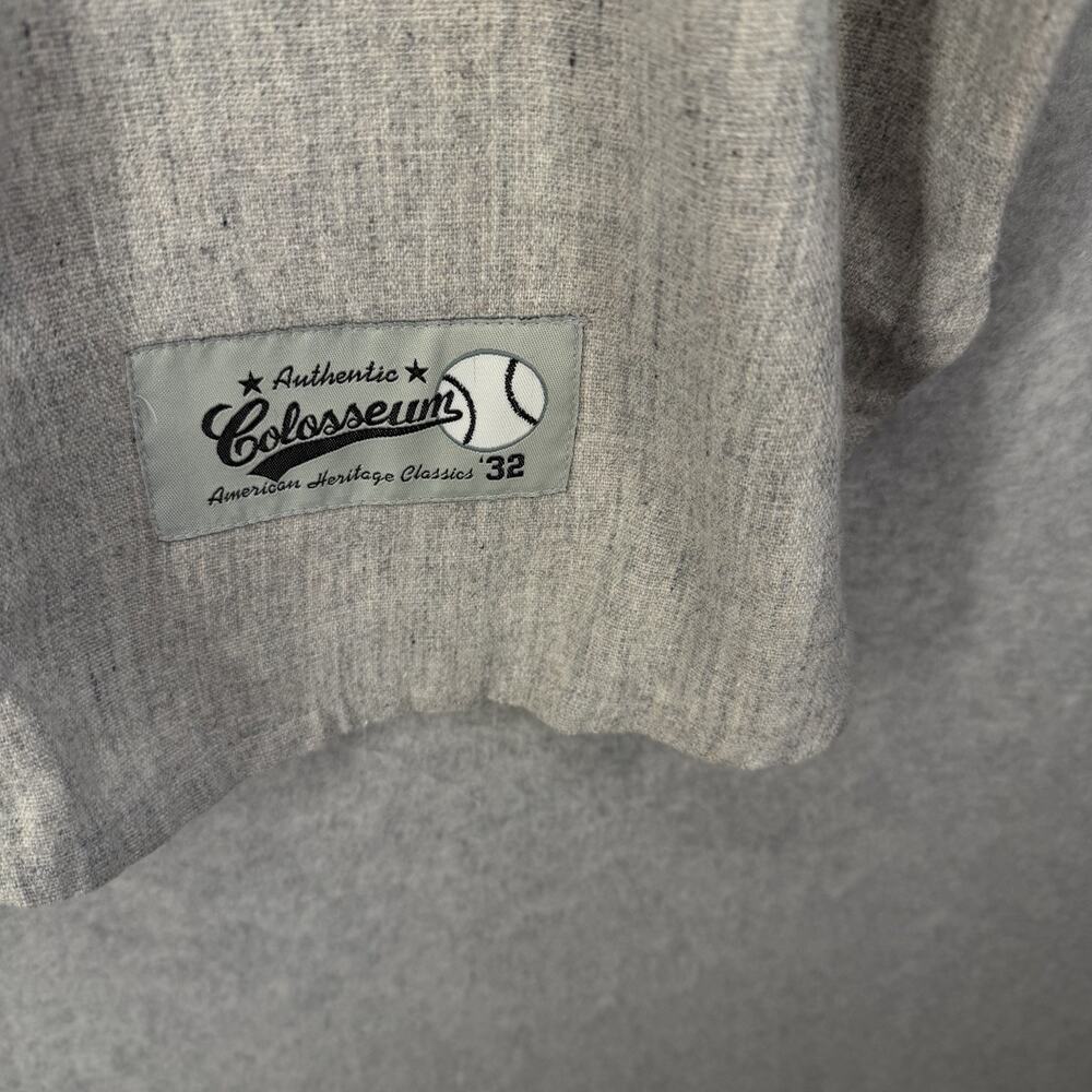Colosseum Indiana Hoosiers 32 Jersey Mens XXL Gray Wool Blend Basketball - Picture 5 of 10